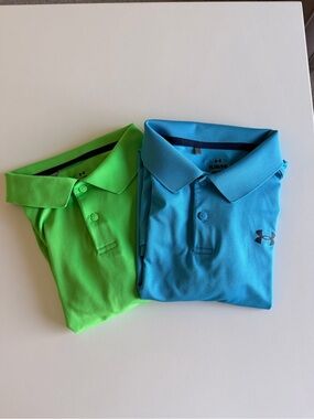 Under Armour Boys Polos -set of 2